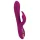 Javida - 3in1 pērļots rotējošais vibrators (lila)