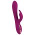 Javida - 3 vienā pērļots rotējošs vibrators (violets)