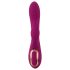 Javida - 3 vienā pērļots rotējošs vibrators (violets)