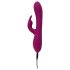 Javida - 3 vienā pērļots rotējošs vibrators (violets)