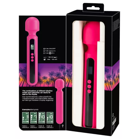 You2Toys - Pink Sunset Wand vibrators (rozā)