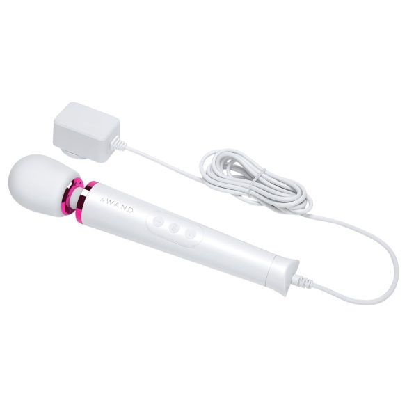 Le Wand Petite Plug-In - masāžas vibrators tīkla balts