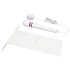 Le Wand Petite Plug-In - Elektriskais masāžas vibrators (balts)