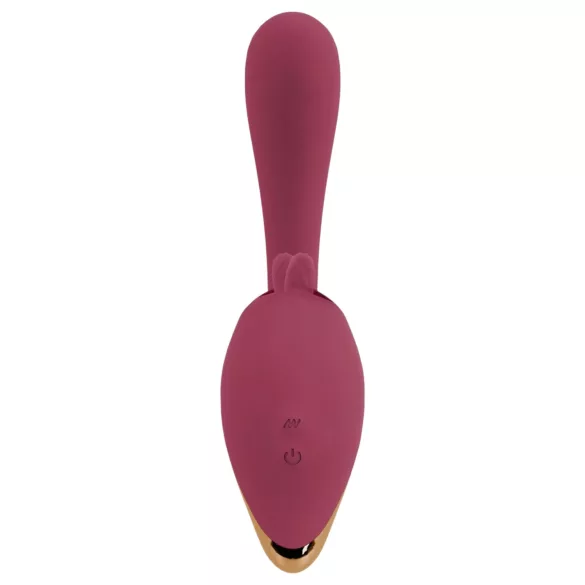 Javida - vibrator ar mēli 2in1 sarkans