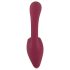 Javida - 2in1 mēles vibrators (sarkans)