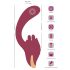 Javida - 2in1 mēles vibrators (sarkans)