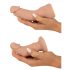 You2Toys - pievienojams dildo komplekts (dabīgs)