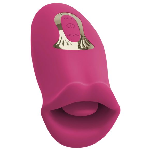 You2Toys - Zeļoš mēles klitora vibrators (rozā)