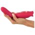 You2Toys - 2-in-1 vibrators ar mēli rozā