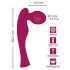 SMILE Special Wand - uzlādējamais masāžas vibrators (rozā)
