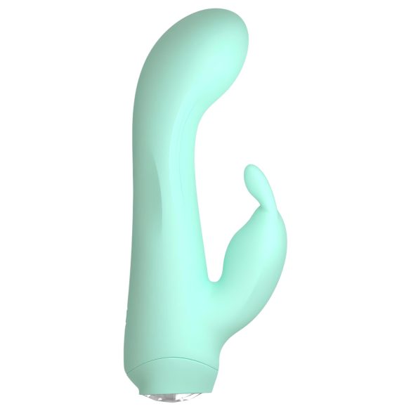 Cuties Mini 4 - ūdensizturīgs zaļais trušu vibrators