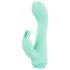 Cuties Mini 4 - ūdensizturīgs zaļais trušu vibrators