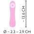 Cuties Mini 4 - akumulatora ūdens izturīgs vibrators (rozā)