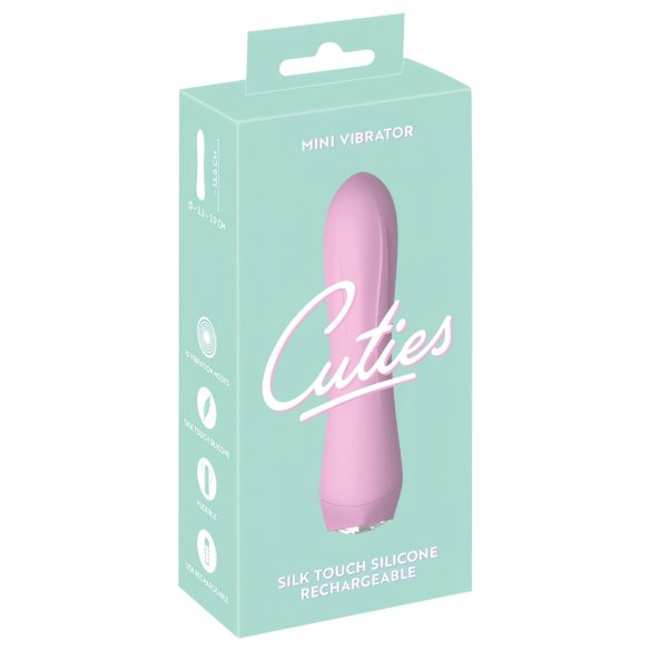Cuties Mini 4 - vibrators uzlādējams ūdensizturīgs rozā