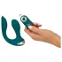 SMILE Hands-free - valkājams uzklājams vibrators (tirkīza)