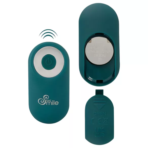 SMILE Hands-free - valkājams uzklājams vibrators (tirkīza)