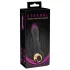 Eternal vibrators ar spēcīgu stūmēju, melns