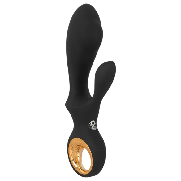 Eternal - vibrators ar pumpējamu klitora stimulatoru melns