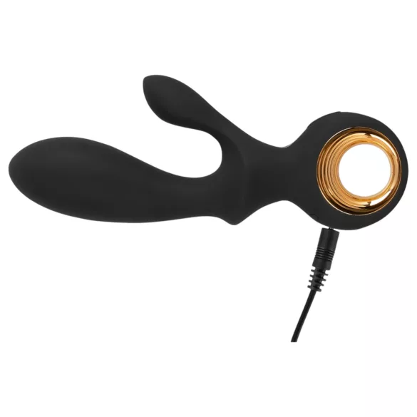 Eternal - vibrators ar pumpējamu klitora stimulatoru melns