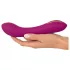 Javida - uzpūšams vibrators ar 2 punktu stimulāciju (violets)