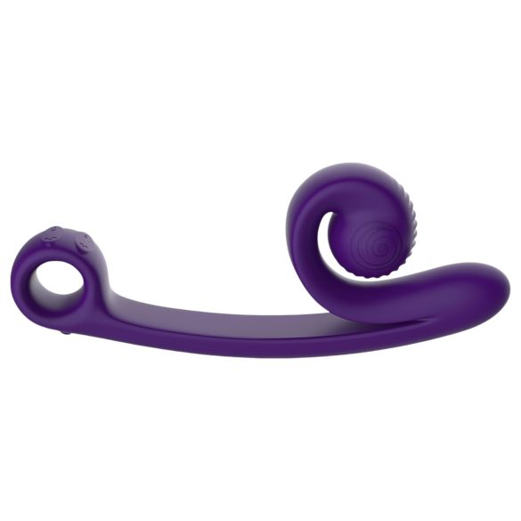 Snail Vibe Curve - 2in1 klitora stimulators un vibrators (violets)
