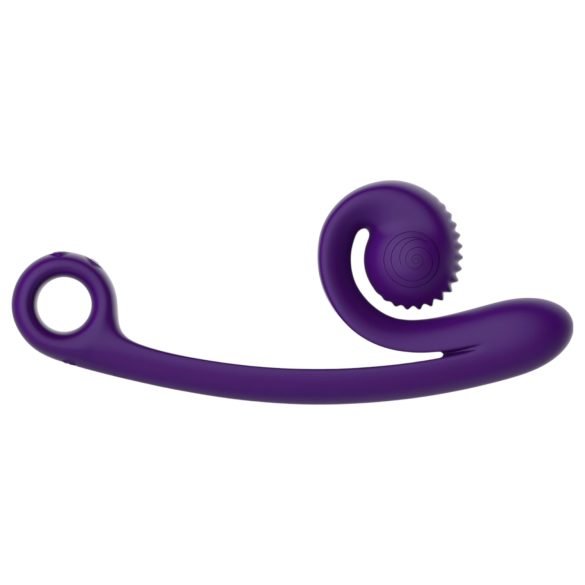 Snail Vibe Curve - 2in1 klitora un vagīnas vibrators violets
