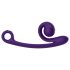 Snail Vibe Curve - 2in1 klitora stimulators un vibrators (violets)