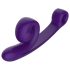 Snail Vibe Curve - 2in1 klitora stimulators un vibrators (violets)