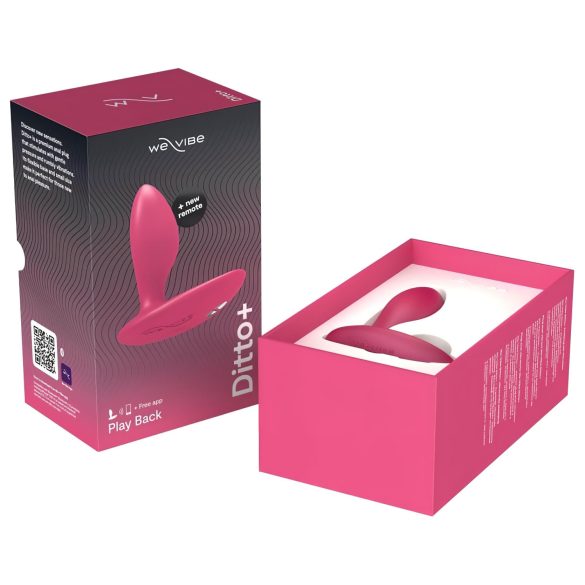 We-Vibe Ditto+ - gudra, akumulatora anālais vibrators (rozā)