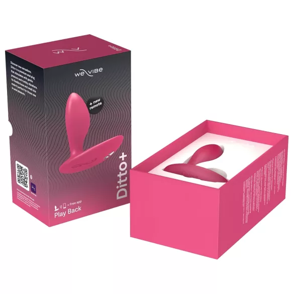 We-Vibe Ditto+ - lietotnes vadāms anālais vibrators (rozā)
