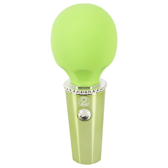 You2Toys Mini Wand - akumulatoru masāžas vibrators (zaļš)