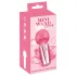 You2Toys Mini Wand - bezvadu masāžas vibrators (rozā)