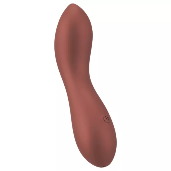 Smile - mini G-punkta vibrators elastīgs bronzas krāsa