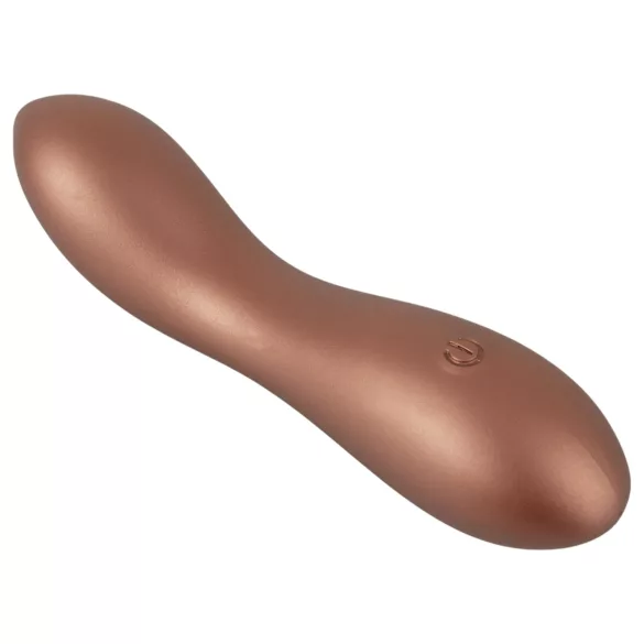 Smile - mini G-punkta vibrators elastīgs bronzas krāsa