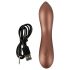Smaids - elastīgs mini G-punkta vibrators (bronza)