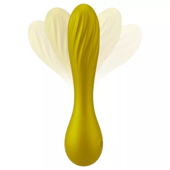 Sweet Smile - Metallic Vibe mini vibrators (dzeltens)