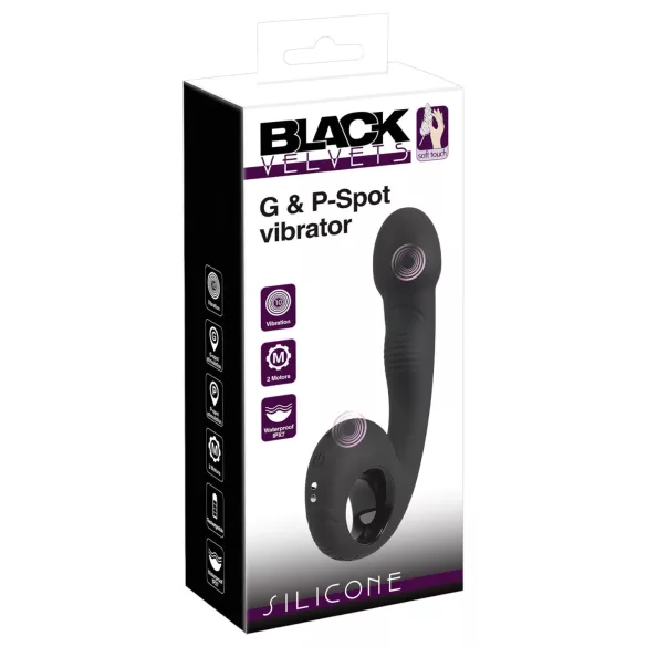 Black Velvets - G un P punkta vibrators melns