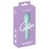 Cuties - mini masāžas vibrators sievietēm mint krāsā