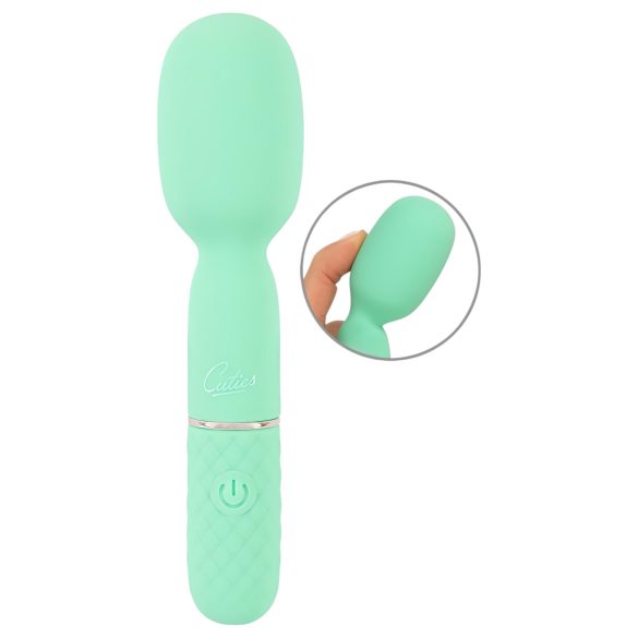 Cuties - mini masāžas vibrators sievietēm mint krāsā