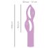 You2Toys Fabulous - akumulators, 2 motoru vibrators (purpurs)