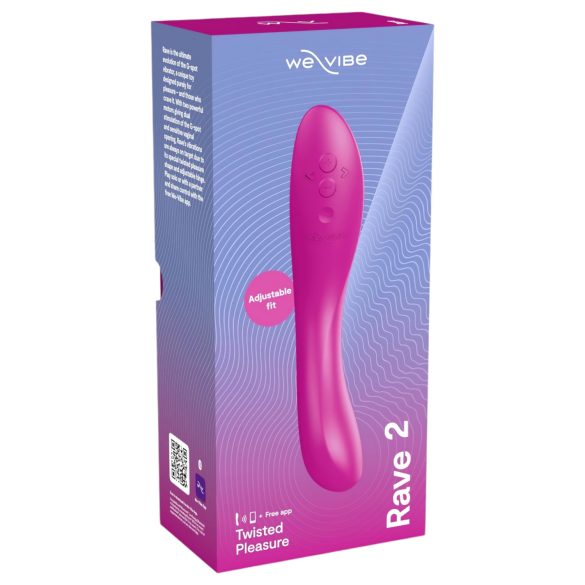 We-Vibe Rave 2 - G-punkta vibrators uzlādējams rozā