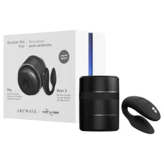   Arcwave Voy un We‑Vibe Sync 2 - Dubultā jautrība komplekts (melns)