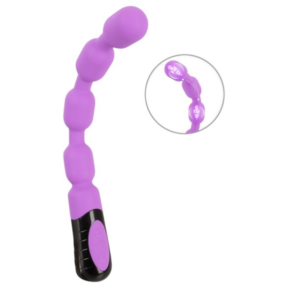 You2Toys - pērlīšu G un P punkta vibrators (violets)