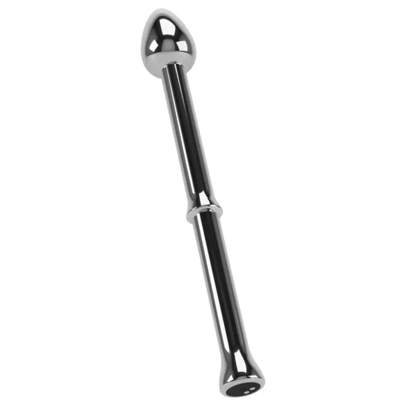 Rebel - prostatas vibrators metāla sudrabs