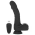 Naked Addiction - vibrators reālistisks rotējošs stumjš melns