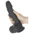 Naked Addiction - dzīvīgais melns rotaļvibrators