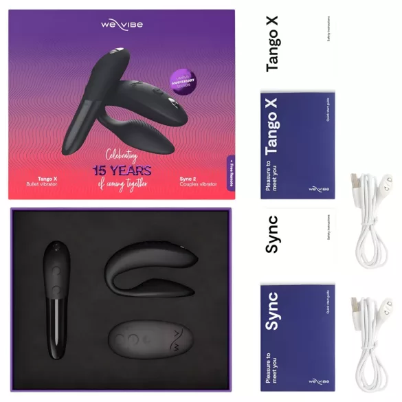 We-Vibe Collection - pāru vibrators komplekts melns