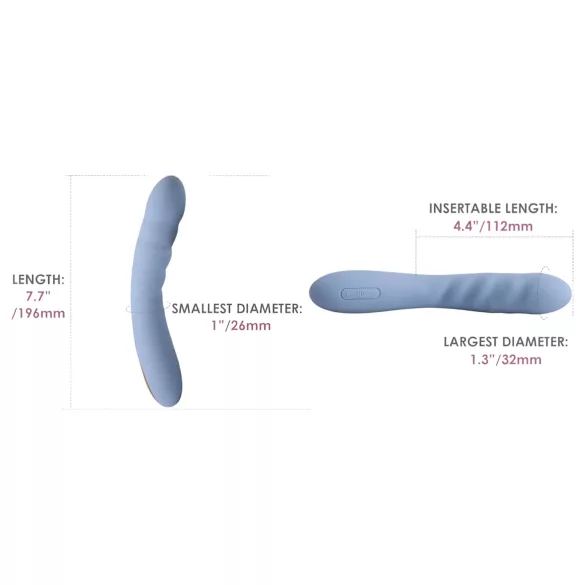 Svakom Ava Neo - gudrais ievelkamais vibrators (zils)