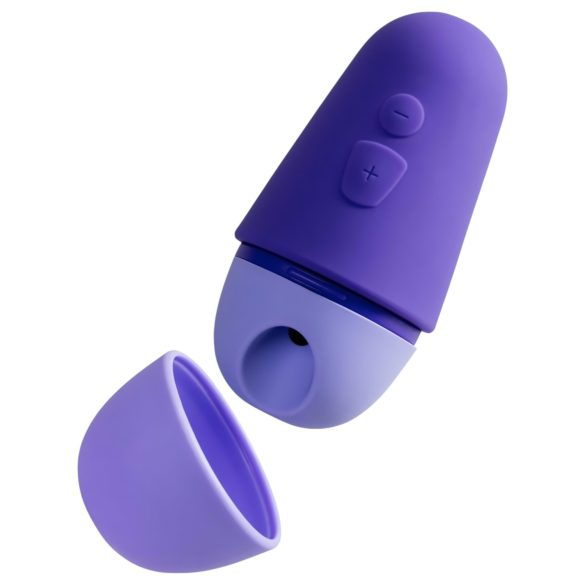 ROMP Free X - akumulatora, gaisa vilnīšu klitora stimulators (violets)