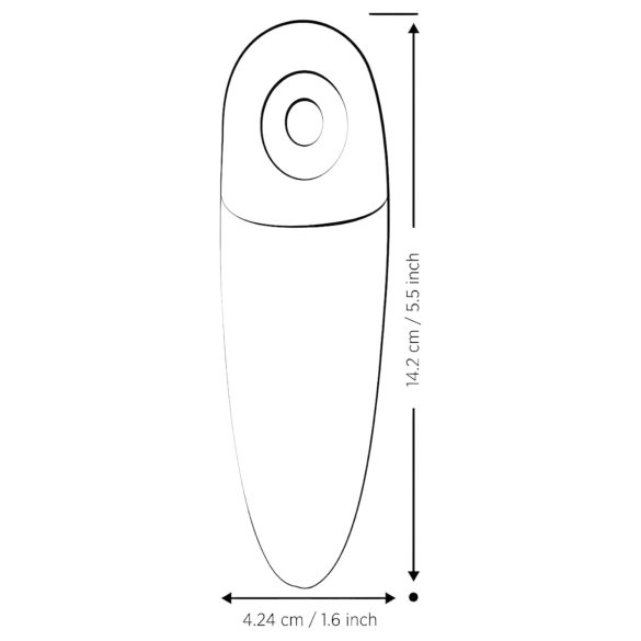 ROMP Shine X - sieviešu klitoru stimulators ar gaisa viļņiem, rozā, uzlādējams